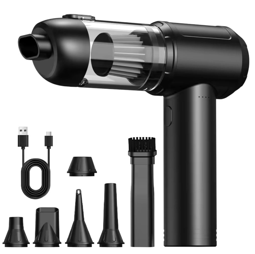 Pro Cordless Car Vacuum & Blower (15kPa) – High-Suction Handheld Wireless Cleaner for Home, Rug, & Desk