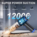 High-Power Wireless Handheld Vacuum – Portable Brushless Motor Cleaner for Car & Home