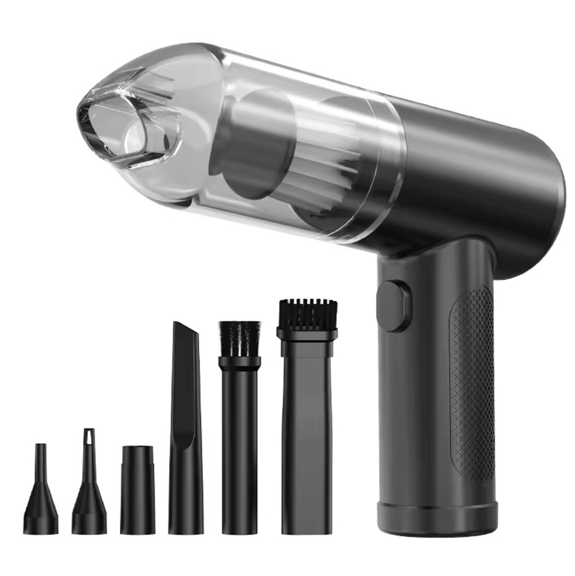 High-Power Cordless Car Vacuum Cleaner (5000Pa) – Portable Handheld Wireless Vacuum with 4000mAh Battery
