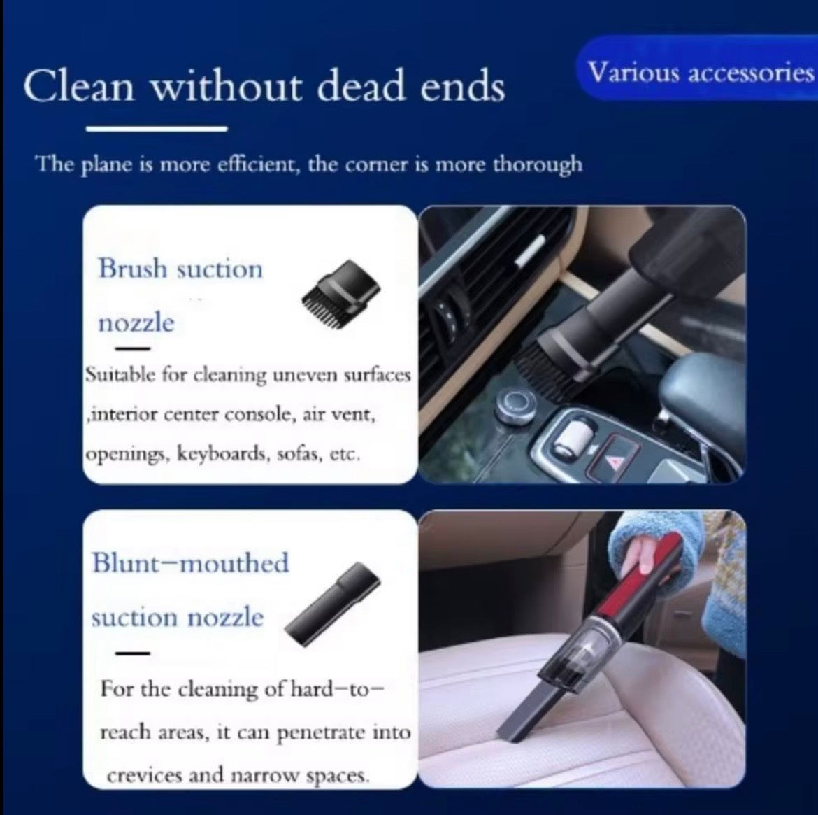 Multi-Functional Cordless Stick Vacuum Cleaner – Lightweight 3-in-1 Wireless Household Vacuum with Smart LED Display